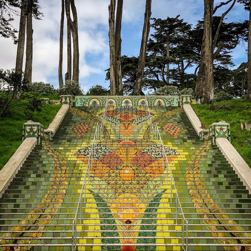 Lincoln Park Steps in San Francisco : r/MostBeautiful